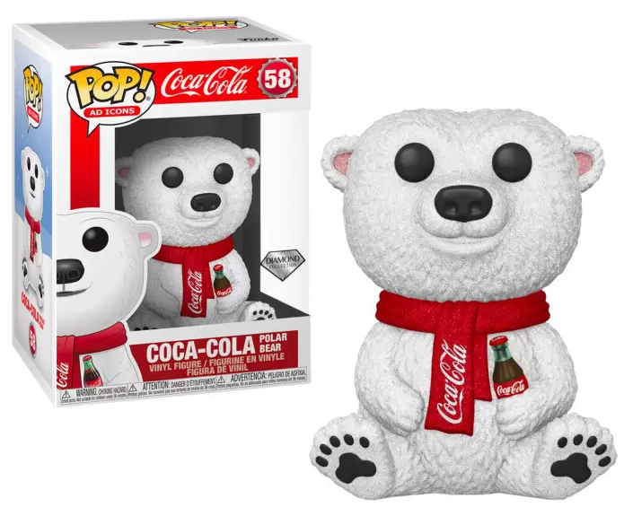 Coca-Cola POP! Icons Vinyl Figure Polar Bear(DGLT) 9 cm