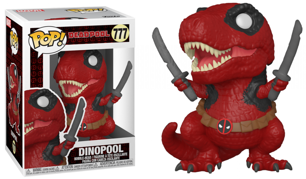 Marvel Deadpool 30th Anniversary POP! Vinyl Figure Dinopool 9 cm