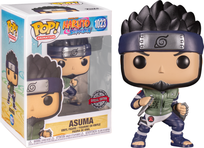Naruto Pop! Animation Vinyl Figure Asuma (MT) 9 cm