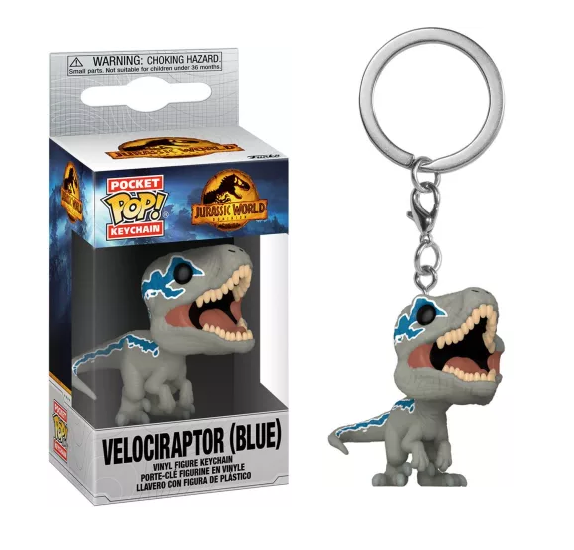 JURASSIC PARK - Pocket Pop Keychains - Blue