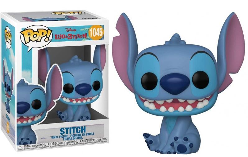 Lilo & Stitch POP! Disney Vinyl Figure Smiling Seated Stitch 9 cm