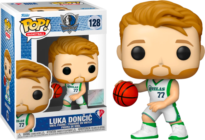 NBA - POP N° 128 - Luka Doncic ( Light Blue Jersey )