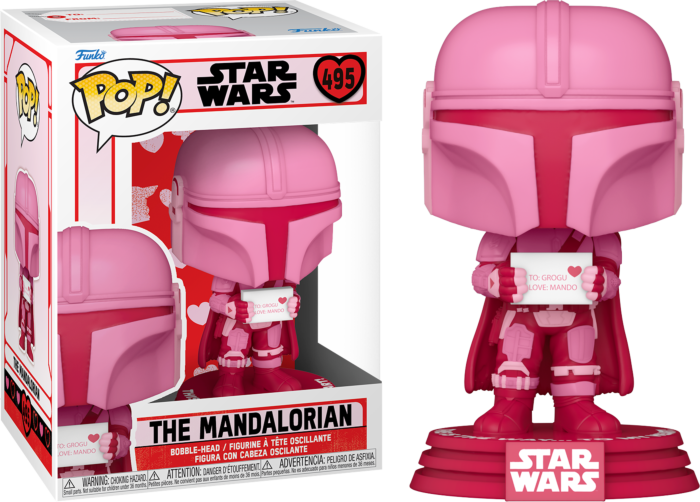 STAR WARS - POP N° 495 - Valentines - Mandalorian