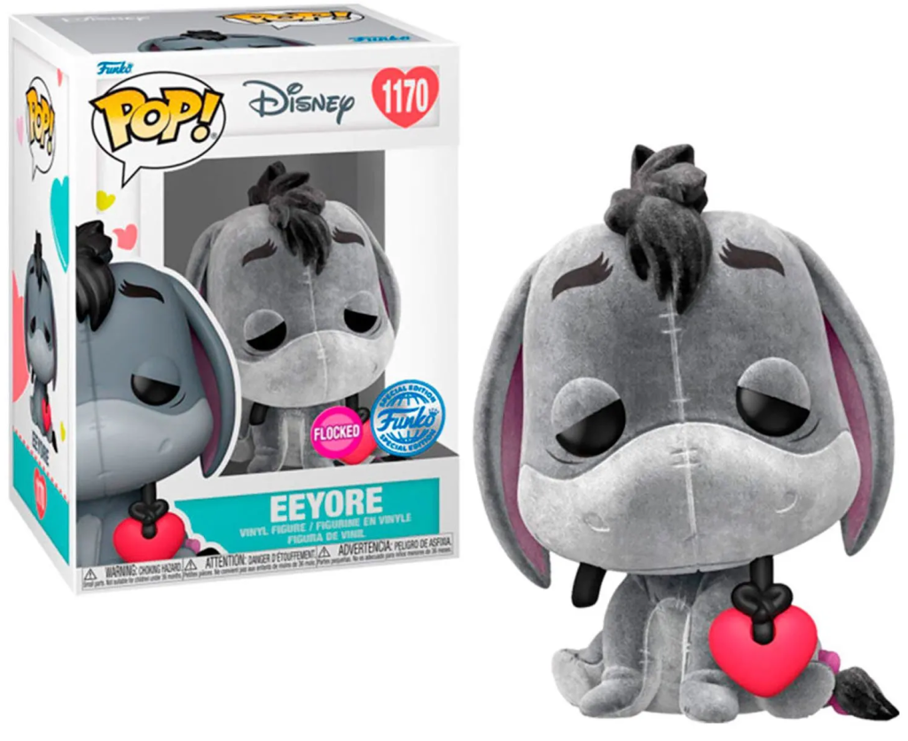 DISNEY - POP Disney N° 1170 - Eeyore (Flocked)