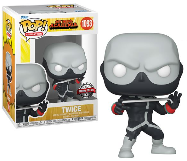 My Hero Academia POP! Animation Vinyl Figure Twice w/CH 9 cm Assortment (6)