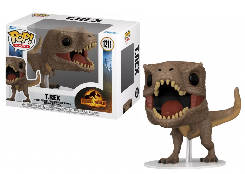 Jurassic World 3 POP! Movies Vinyl Figure T-Rex 9 cm