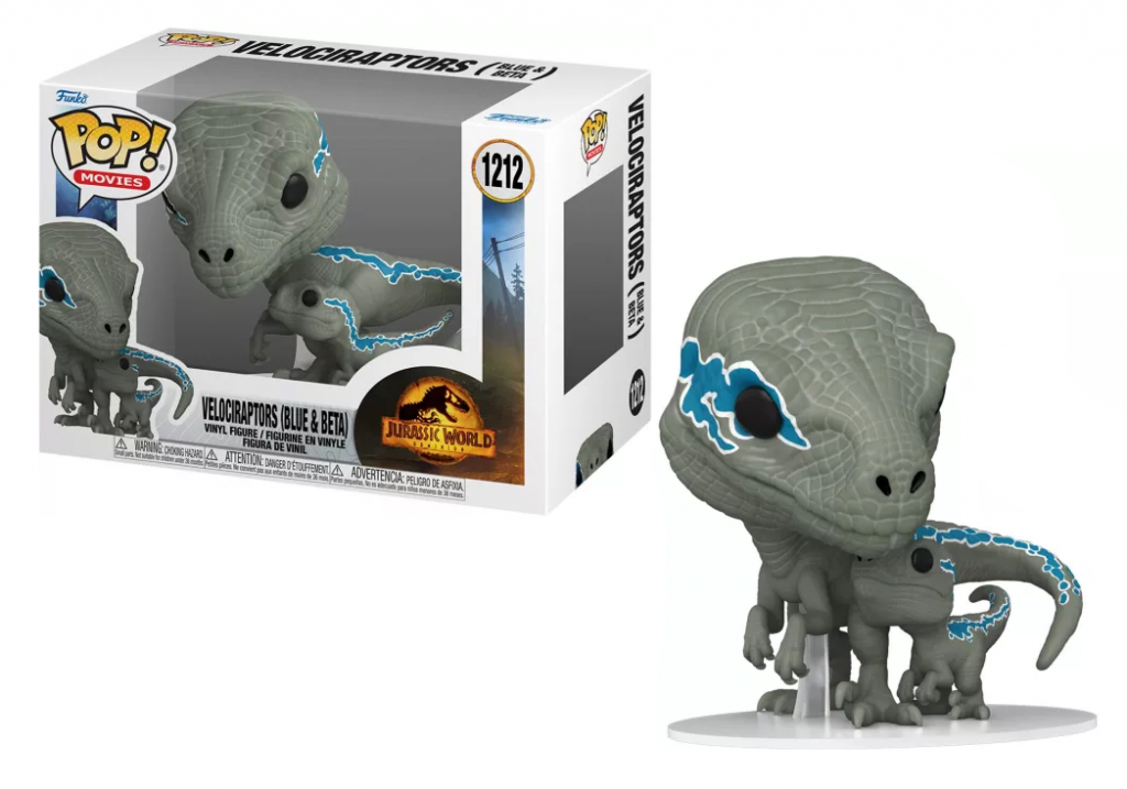 Jurassic World 3 POP! Movies Vinyl Figure Blue & Beta 9 cm