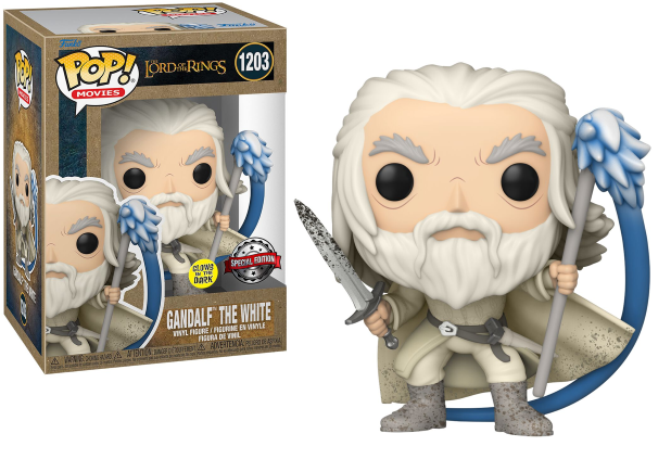 LORD OF THE RINGS - POP Movies N° 1203 - Gandalf The White GITD