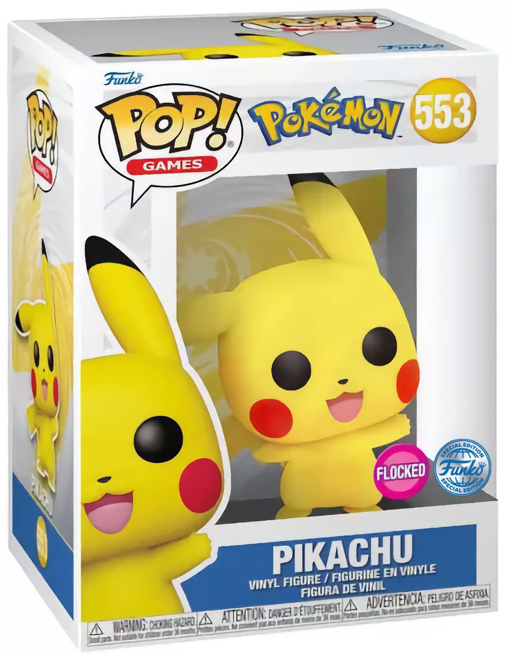 POKEMON - POP N° 553 - Pikachu Waving Flocked