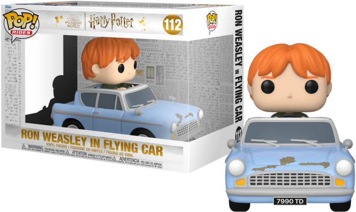 HARRY POTTER - POP Ride SDLX N° 112 - 20th Anniversary - Ron with car
