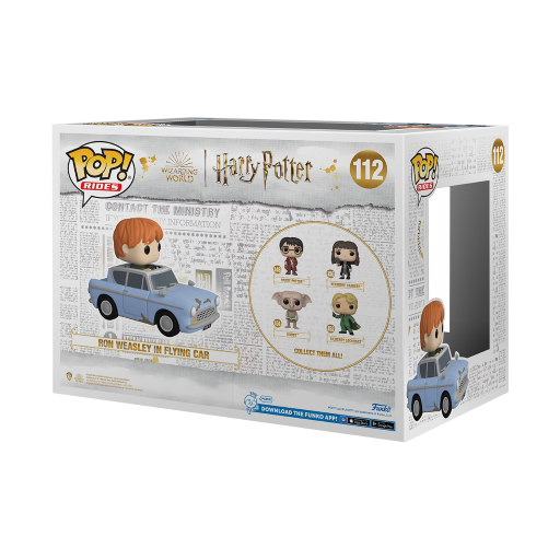 HARRY POTTER - POP Ride SDLX N° 112 - 20th Anniversary - Ron with car