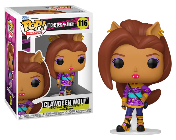 [PREORDER] MONSTER HIGH - POP N° 116 - Clawdeen