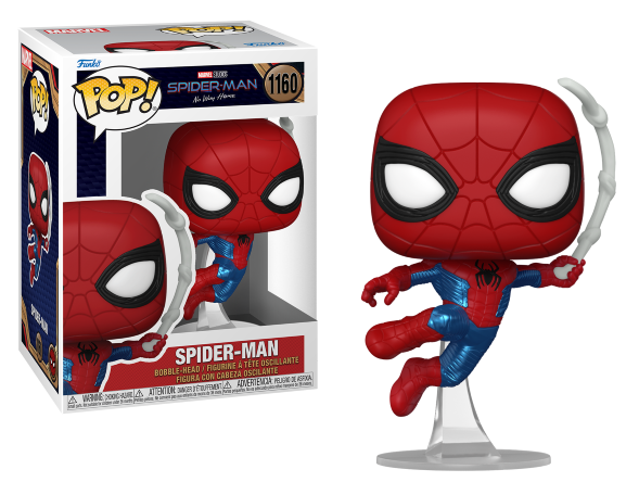 Spider-Man: No Way Home POP! Marvel Vinyl Figure Spider-Man Finale suit 9 cm