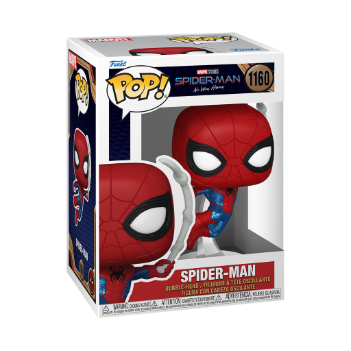 Spider-Man: No Way Home POP! Marvel Vinyl Figure Spider-Man Finale suit 9 cm