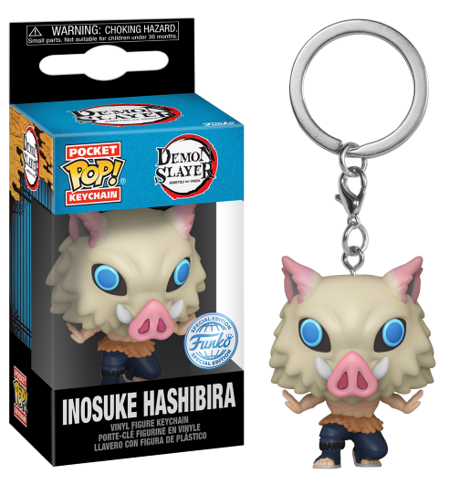 DEMON SLAYER - Pocket Pop Keychains - 7th Form Inosuke