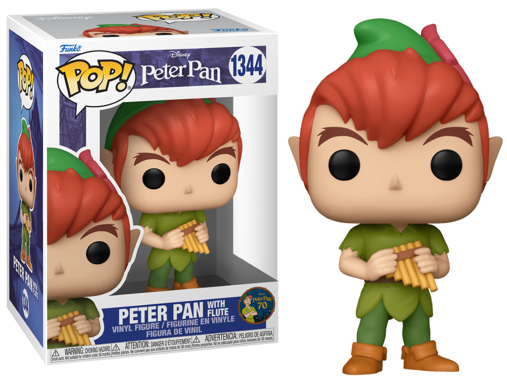 [PREORDER] PETER PAN "70TH ANNIVERSARY" - POP N° 1344 - Peter with Flute