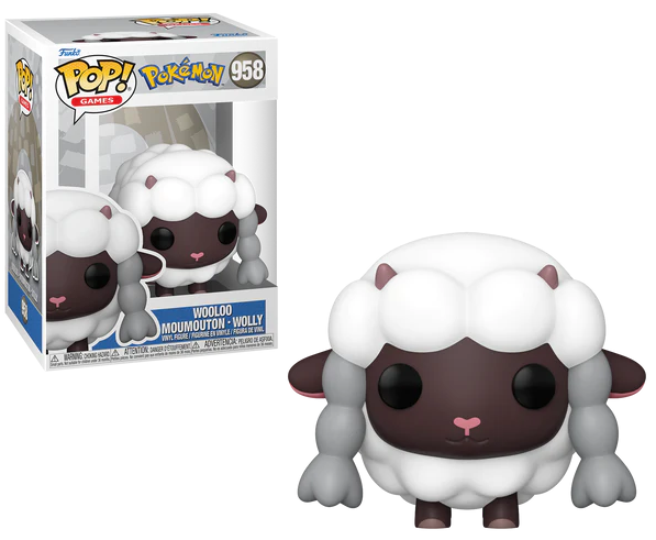 Pokemon POP! Games Vinyl Figure Wooloo (EMEA) 9 cm