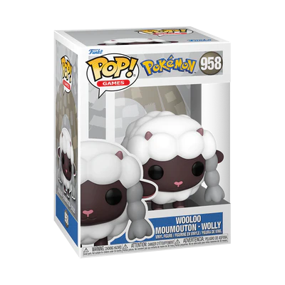 Pokemon POP! Games Vinyl Figure Wooloo (EMEA) 9 cm