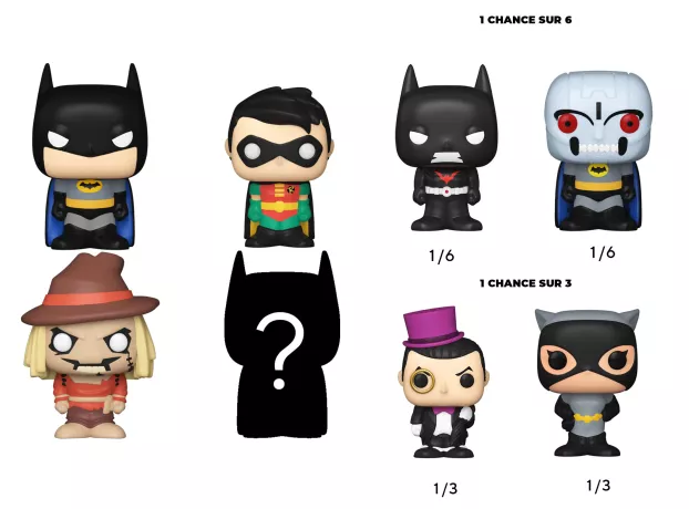 DC Bitty POP! Vinyl Figure 4-Pack Batman 2,5 cm