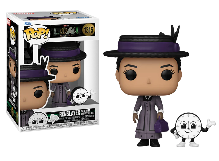 Loki POP! Vinyl Figure Renslayer with Miss Minutes 9 cm