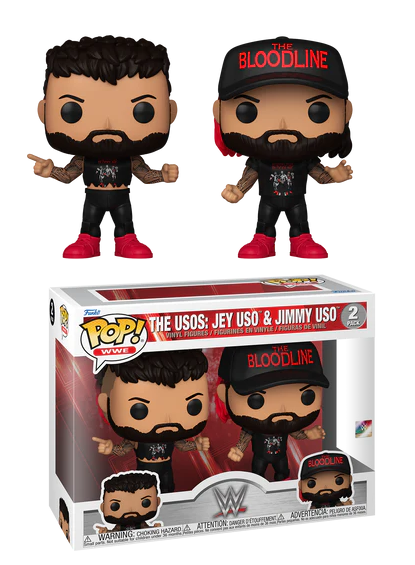 [PREORDER] WWE POP! Vinyl Figures 2-Pack Uso Brothers 9 cm