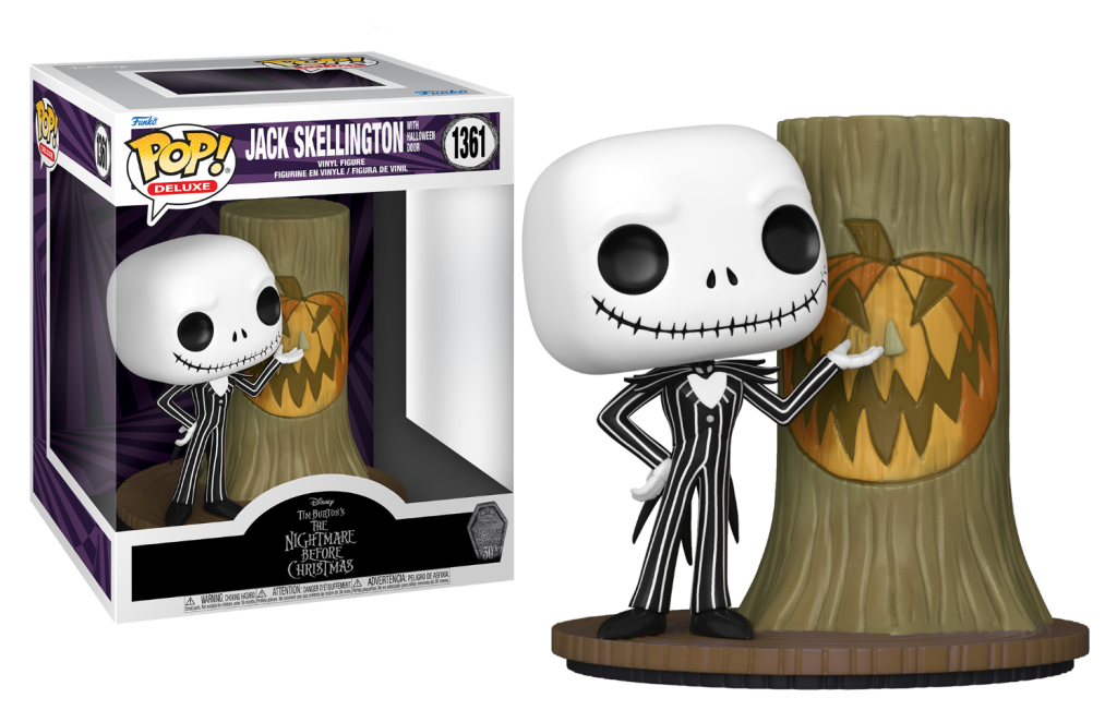 Nightmare before Christmas 30th POP! Deluxe Vinyl Figure Jack w/H.Town Door 9 cm