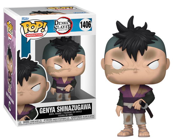 Demon Slayer: Kimetsu no Yaiba POP! Animation Figure Genya Shinazugawa 9 cm