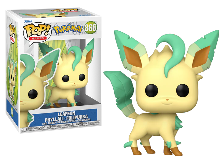 [PREORDER] Pokemon POP! Games Vinyl Figure Leafeon (EMEA) 9 cm