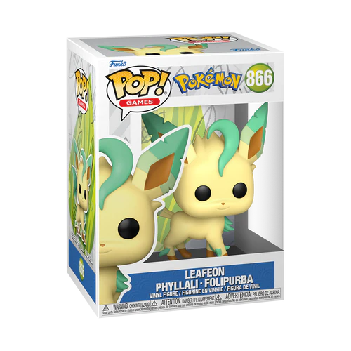 [PREORDER] Pokemon POP! Games Vinyl Figure Leafeon (EMEA) 9 cm