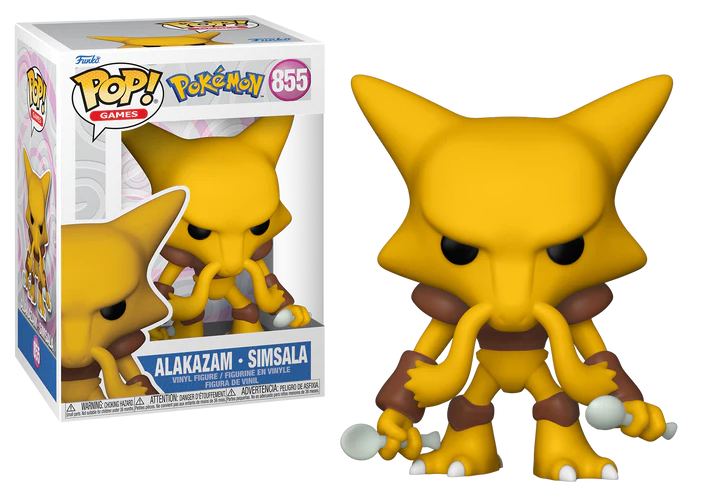Pokemon POP! Games Vinyl Figure Alakazam (EMEA) 9 cm