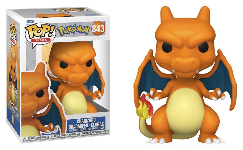 [PREORDER] Pokemon POP! Games Vinyl Figure Charizard (EMEA) 9 cm