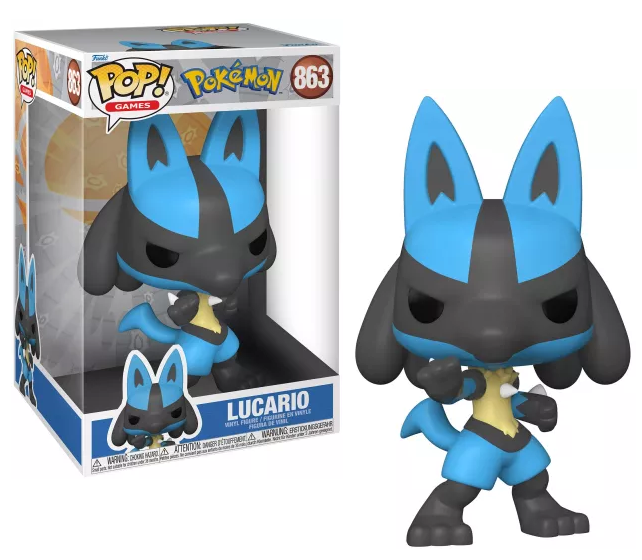 Pokemon Super Sized Jumbo POP! Vinyl Figure Lucario (EMEA) 25 cm