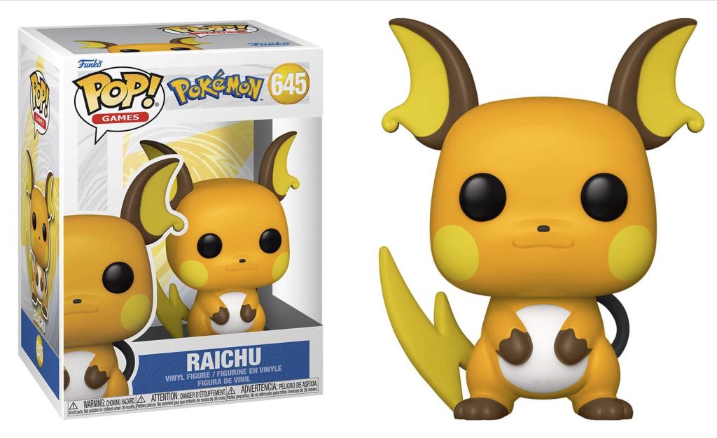 Pokemon POP! Games Vinyl Figure Raichu (EMEA) 9 cm