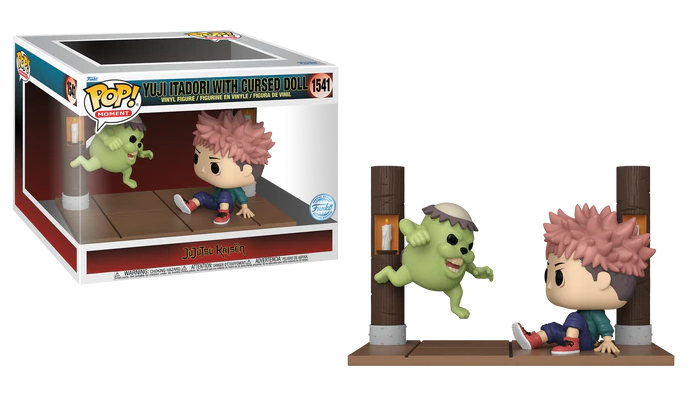 Jujutsu Kaisen POP Moments Vinyl Figures Itadori & CRSD Doll 9 cm