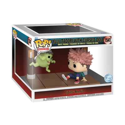 Jujutsu Kaisen POP Moments Vinyl Figures Itadori & CRSD Doll 9 cm