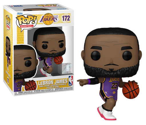 [PREORDER] NBA Legends POP! Sports Vinyl Figure Lakers -LeBron James 9 cm