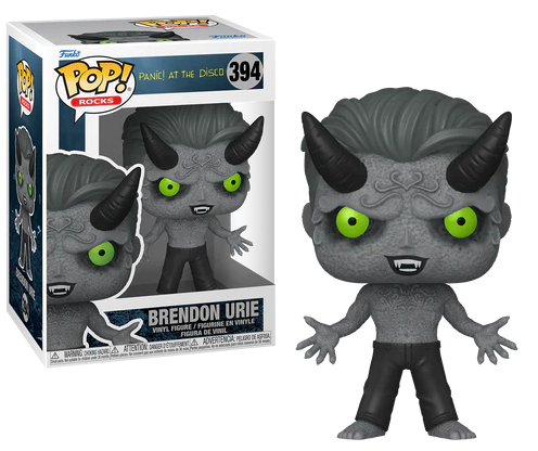 Panic at the Disco POP! Rocks Vinyl Figure Brendon Urie(Demon) 9 cm