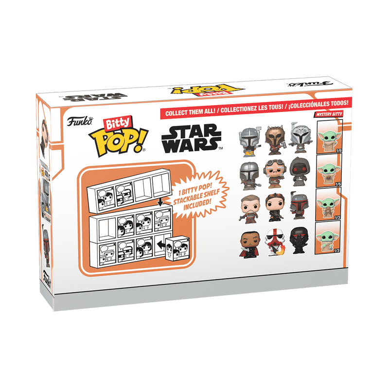THE MANDALORIAN - Bitty Pop 4 Pack 2.5cm - Heavy Mandalorian