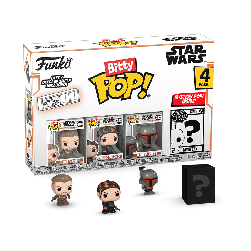 THE MANDALORIAN - Bitty Pop 4 Pack 2.5cm - Marshal