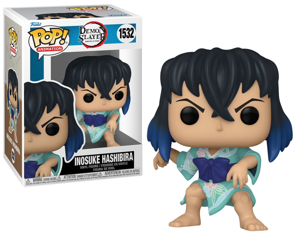 Demon Slayer: Kimetsu no Yaiba POP! Animation Figure Inosuke(Kimono) 9 cm