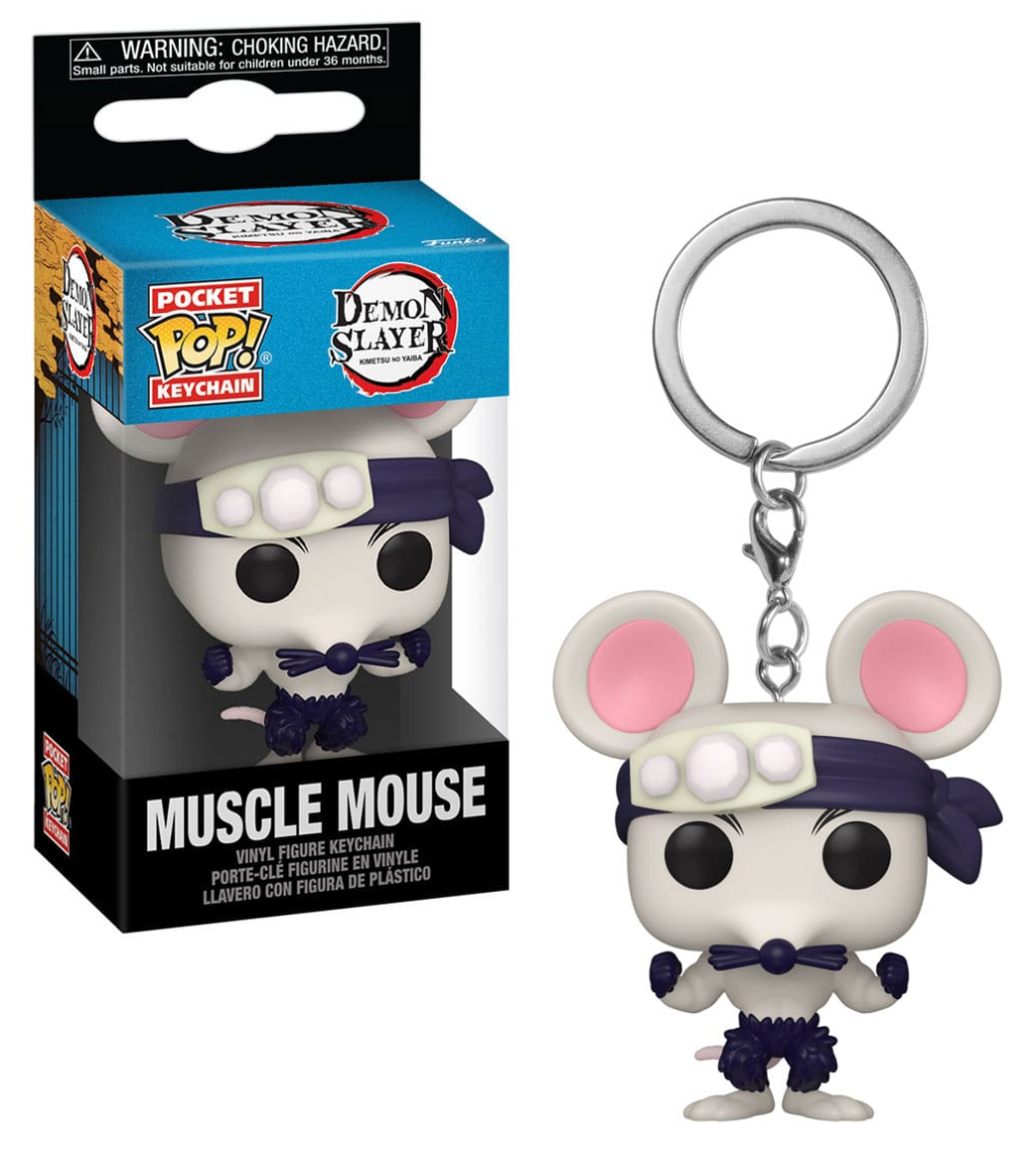 Demon Slayer: Kimetsu no Yaiba POP! Vinyl Keychains 4 cm Muscle Mouse Display (12)