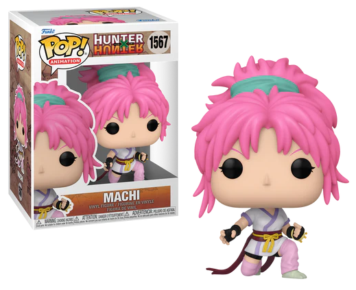 Hunter x Hunter POP! Animation Vinyl Figure Machi Komacine 9 cm