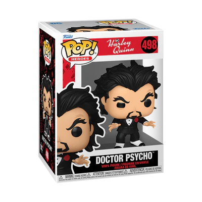 Harley Quinn Animated Series POP! Heroes Vinyl Figure Doctor Psycho 9 cm