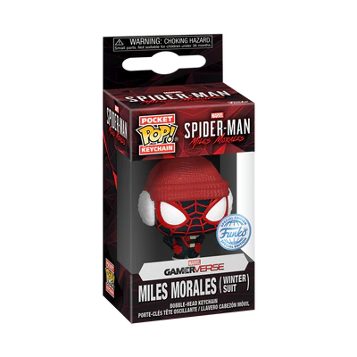 MILES MORALES - Pocket Pop Keychains - Miles Morales "Winter Suit"