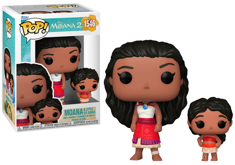 Moana 2 POP! & Buddy Vinyl Figure Moana & Little Sis 9 cm 9 cm