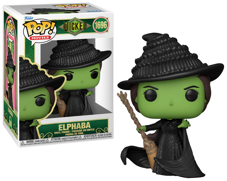 [PREORDER] Wicked POP! Movies Vinyl Figure Elphaba 9 cm
