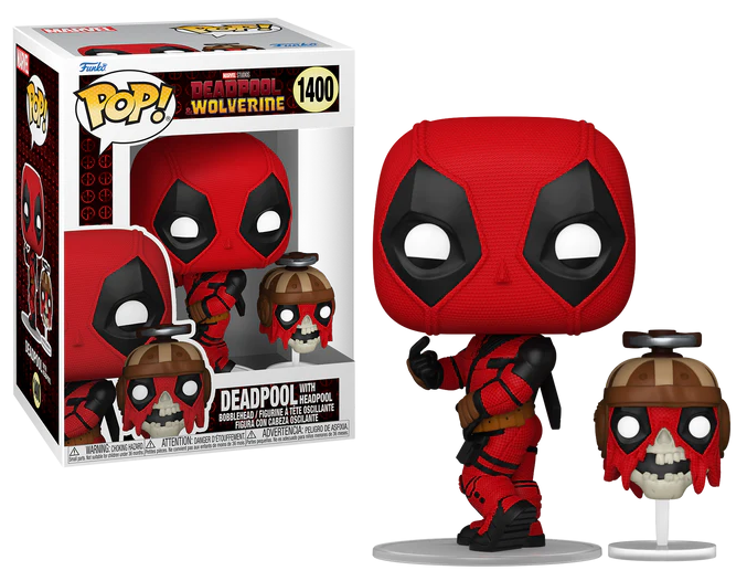 Deadpool 3 POP & Buddy! Vinyl Figure Deadpool w/Headpool 9 cm