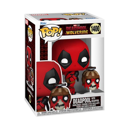 Deadpool 3 POP & Buddy! Vinyl Figure Deadpool w/Headpool 9 cm