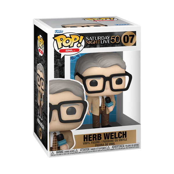 Saturday Night Live POP! Movies Vinyl Figure 50th Anniversary Herb Welch 9 cm