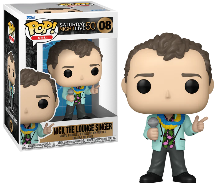 Saturday Night Live POP! Movies Vinyl Figure 50th Anniversary Nick the Lounge Singer 9 cm
